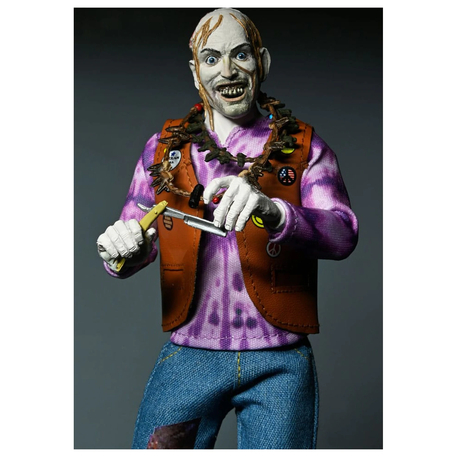 Texas Chainsaw Massacre 2 Clothed Action Figure Chop Top 20 cm product photo