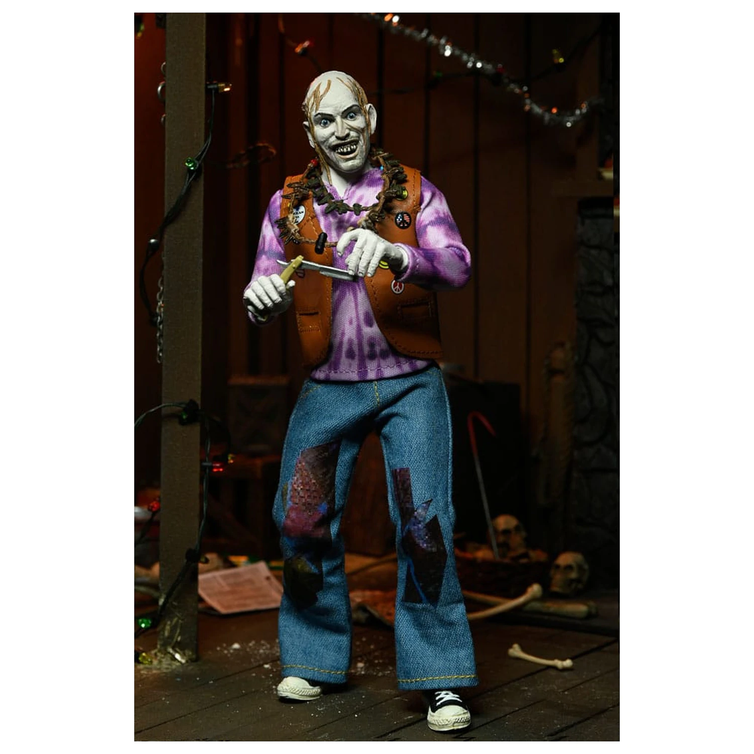 Texas Chainsaw Massacre 2 Clothed Action Figure Chop Top 20 cm product photo