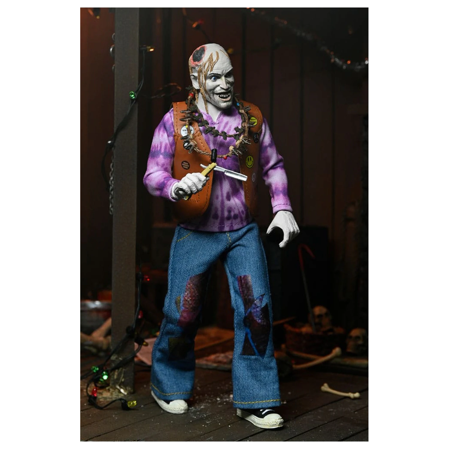 Texas Chainsaw Massacre 2 Clothed Action Figure Chop Top 20 cm product photo
