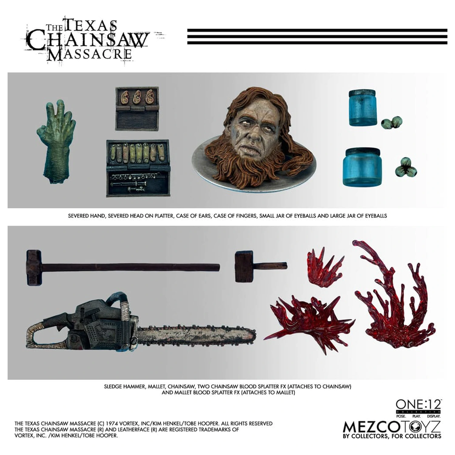 Texas Chainsaw Massacre (2003) Action figure 1/12 Leatherface  17 cm product photo