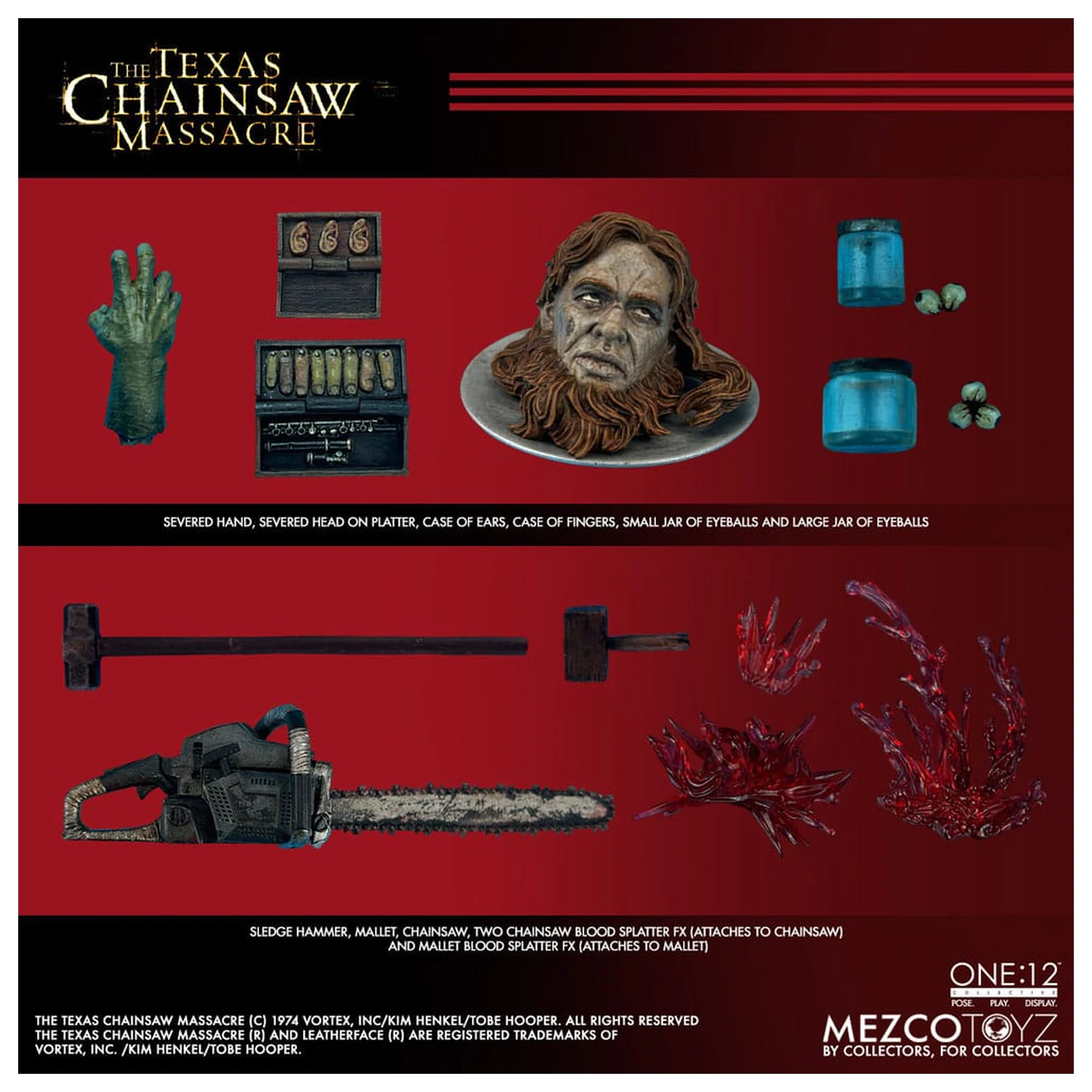 Texas Chainsaw Massacre (2003) Action figure 1/12 Leatherface  17 cm product photo