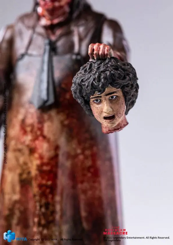 Texas Chainsaw Massacre (2022) Exquisite Mini Action Figure 1/18 Leatherface Slaughter Version 11 cm product photo