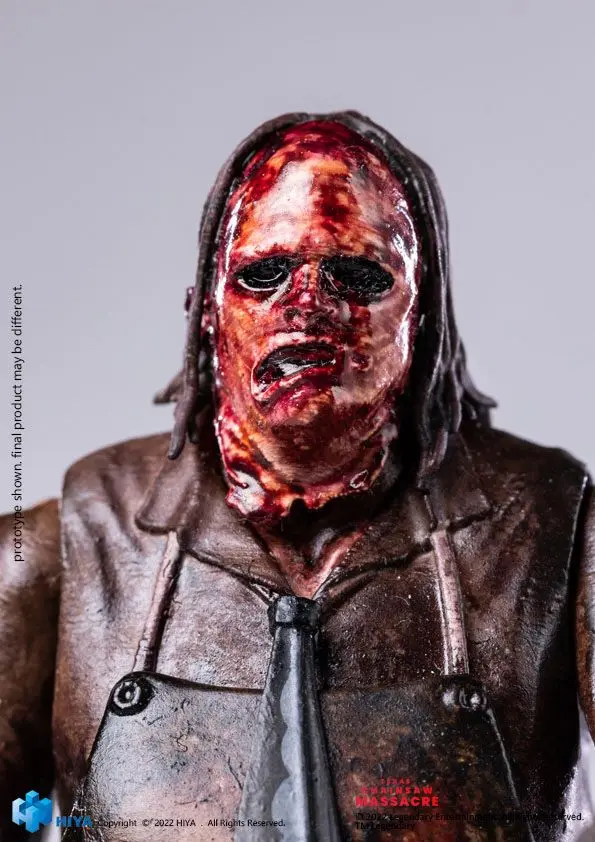 Texas Chainsaw Massacre (2022) Exquisite Mini Action Figure 1/18 Leatherface Slaughter Version 11 cm product photo