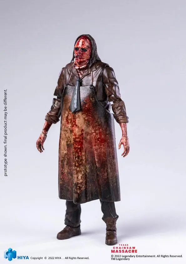 Texas Chainsaw Massacre (2022) Exquisite Mini Action Figure 1/18 Leatherface Slaughter Version 11 cm product photo