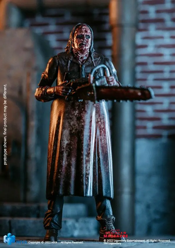 Texas Chainsaw Massacre (2022) Exquisite Mini Action Figure 1/18 Leatherface Slaughter Version 11 cm product photo