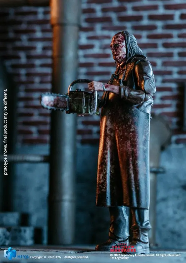 Texas Chainsaw Massacre (2022) Exquisite Mini Action Figure 1/18 Leatherface Slaughter Version 11 cm product photo