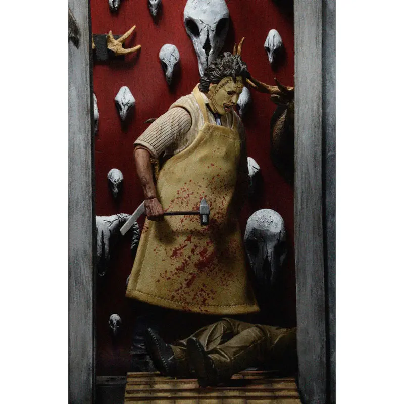 Texas Chainsaw Massacre 40th Anniversary Ultimate Leatherface Retro figure 18cm product photo