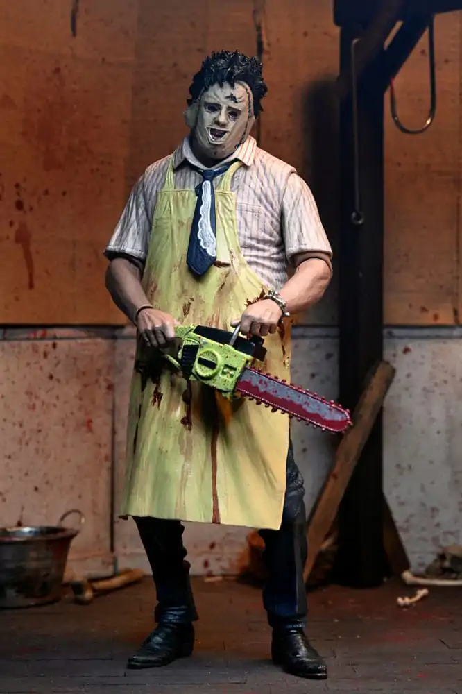 Texas Chainsaw Massacre Clothed Action Figure Leatherface 50th Anniversary 20 cm product photo