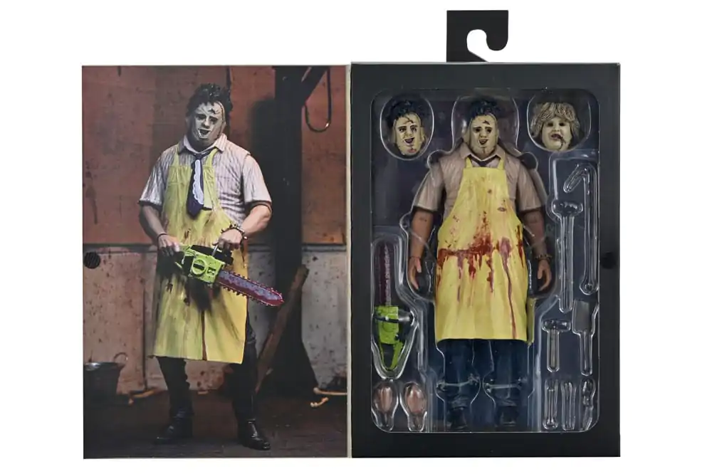 Texas Chainsaw Massacre Clothed Action Figure Leatherface 50th Anniversary 20 cm product photo