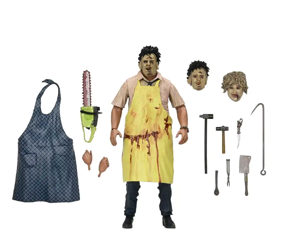 Texas Chainsaw Massacre Clothed Action Figure Leatherface 50th Anniversary 20 cm product photo