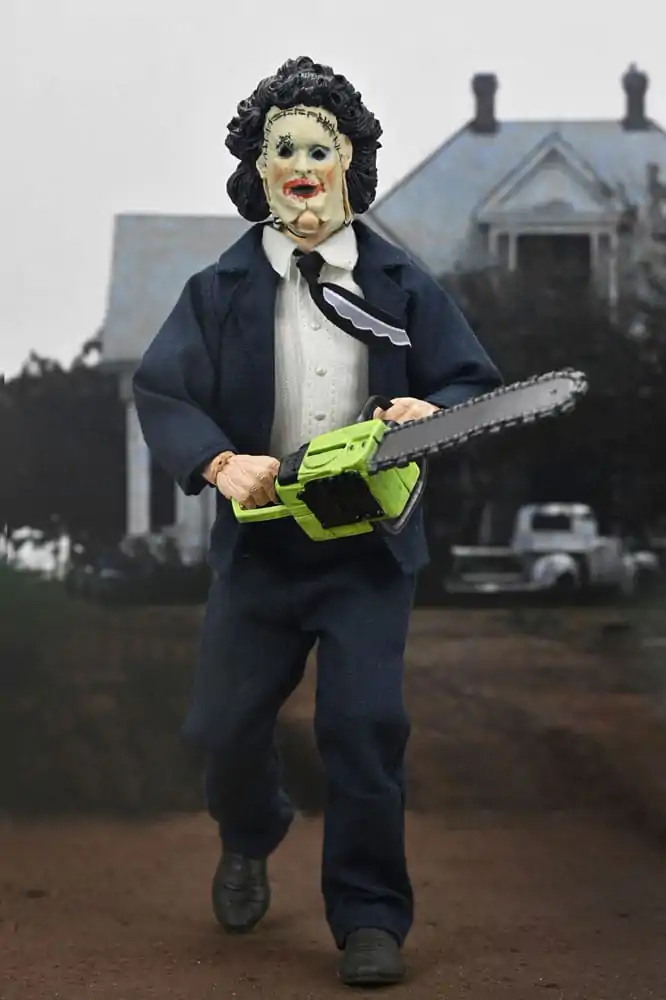 Texas Chainsaw Massacre Clothed Action Figure Leatherface (Pretty Woman Mask) 50th Anniversary 20 cm product photo