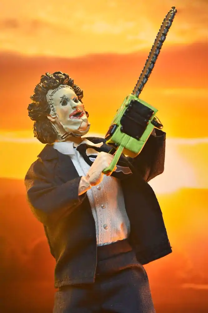 Texas Chainsaw Massacre Clothed Action Figure Leatherface (Pretty Woman Mask) 50th Anniversary 20 cm product photo