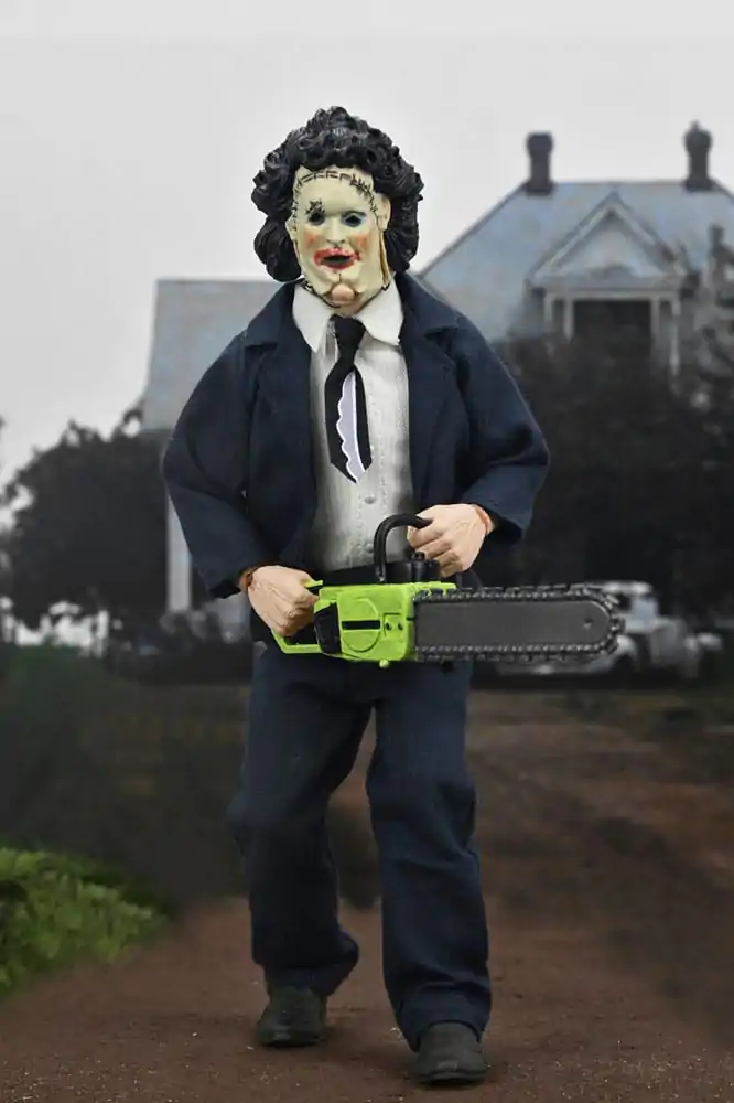 Texas Chainsaw Massacre Clothed Action Figure Leatherface (Pretty Woman Mask) 50th Anniversary 20 cm product photo