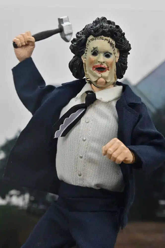 Texas Chainsaw Massacre Clothed Action Figure Leatherface (Pretty Woman Mask) 50th Anniversary 20 cm product photo