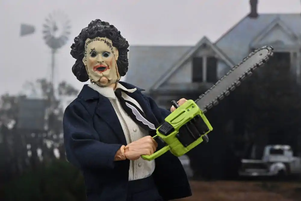 Texas Chainsaw Massacre Clothed Action Figure Leatherface (Pretty Woman Mask) 50th Anniversary 20 cm product photo