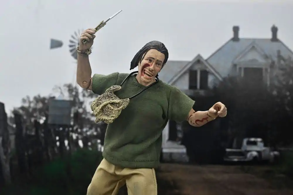 Texas Chainsaw Massacre Clothed Action Figure The Hitchhiker 50th Anniversary 20 cm product photo