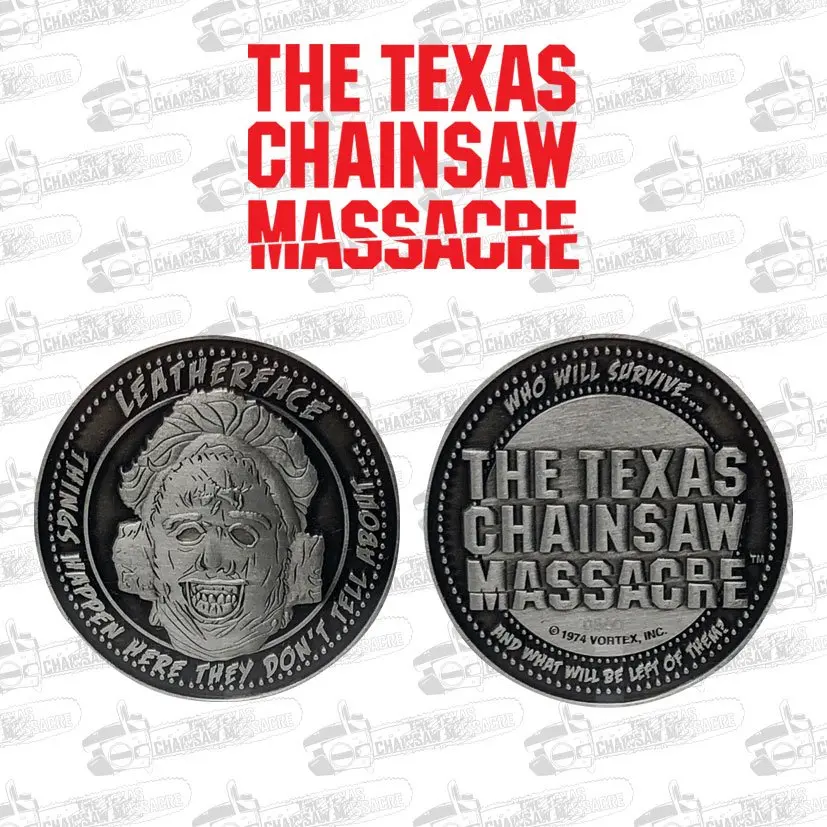 Texas Chainsaw Massacre Collectable Coin Leatherface Limited Edition product photo