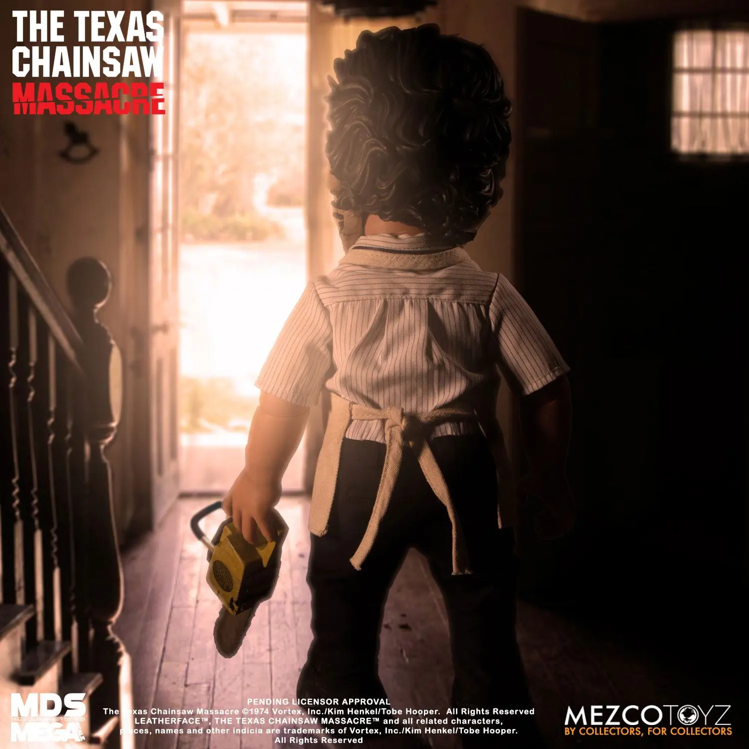 Texas Chainsaw Massacre Mega Scale Action Figure with Sound Feature Leatherface 38 cm product photo