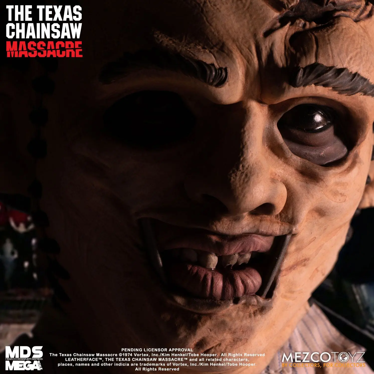 Texas Chainsaw Massacre Mega Scale Action Figure with Sound Feature Leatherface 38 cm product photo