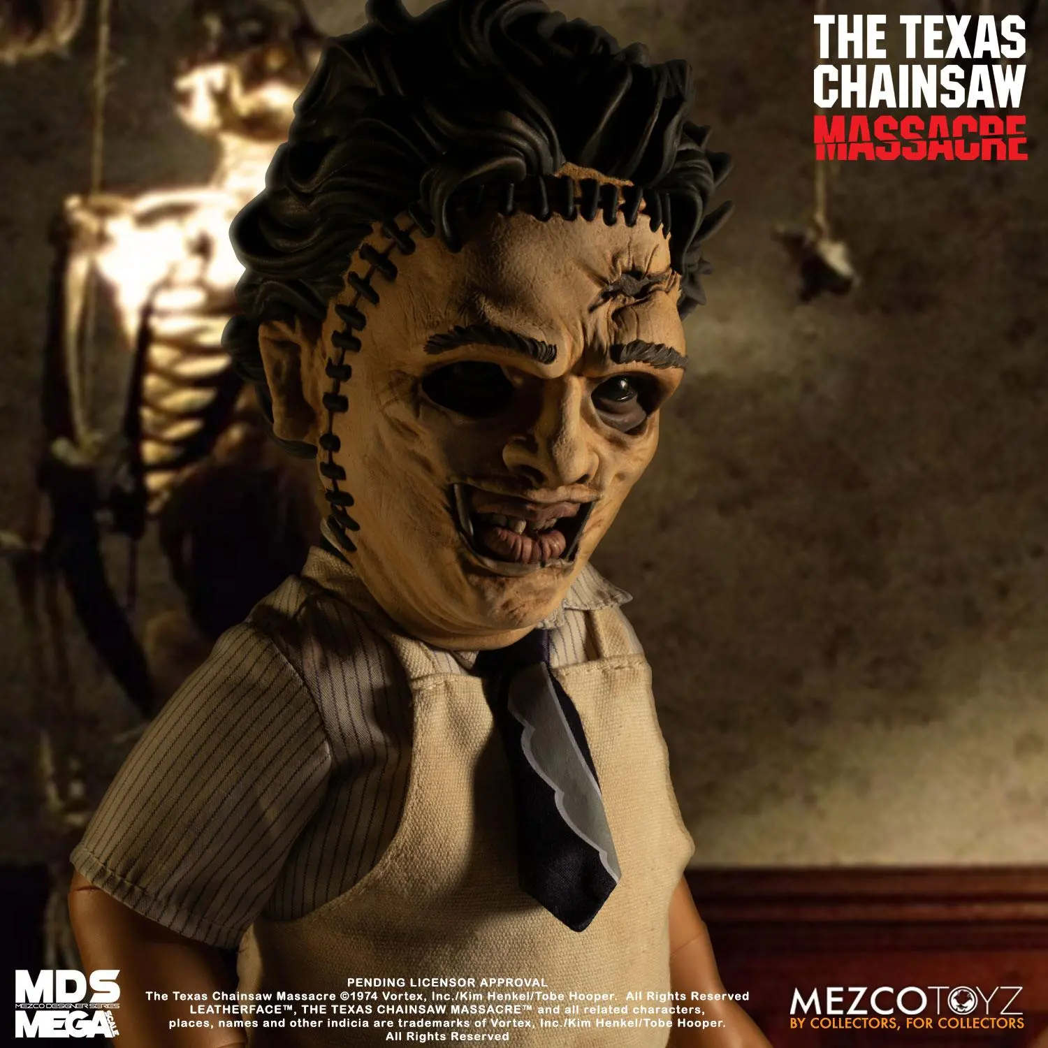 Texas Chainsaw Massacre Mega Scale Action Figure with Sound Feature Leatherface 38 cm product photo