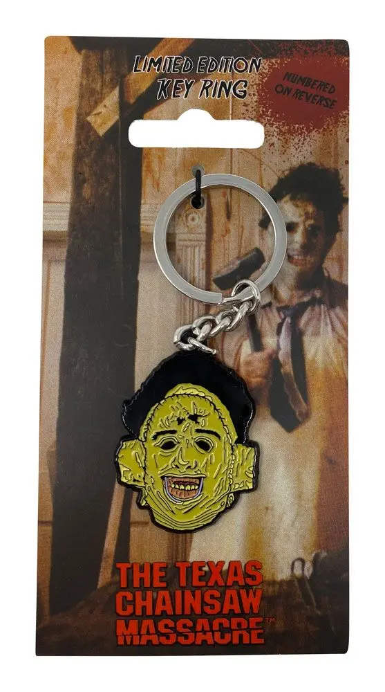 Texas Chainsaw Massacre Metal Keychain Leatherface Limited Edition 4 cm product photo