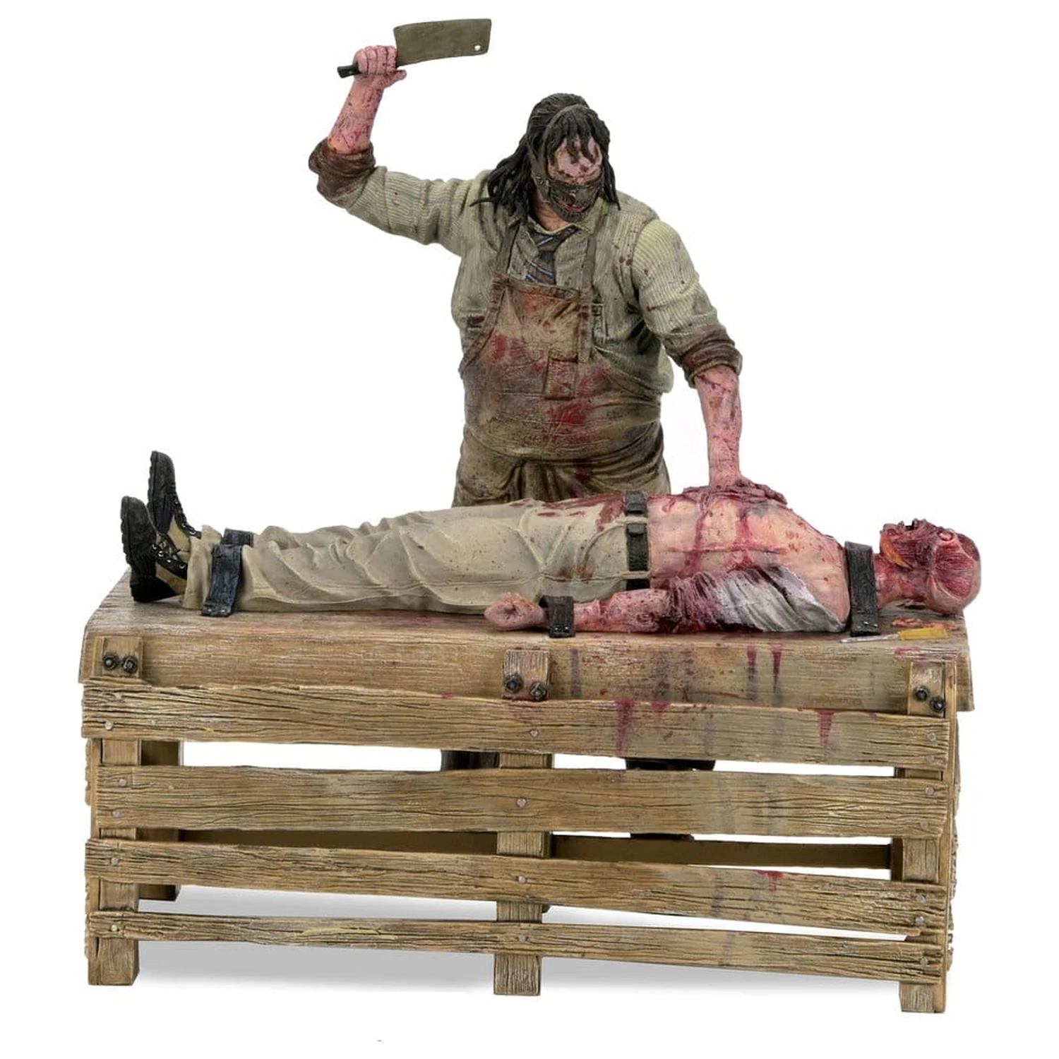 Texas Chainsaw Massacre: The Beginning Diorama Action Figure Leatherface Slaughterhouse Boxed Set 18 cm product photo