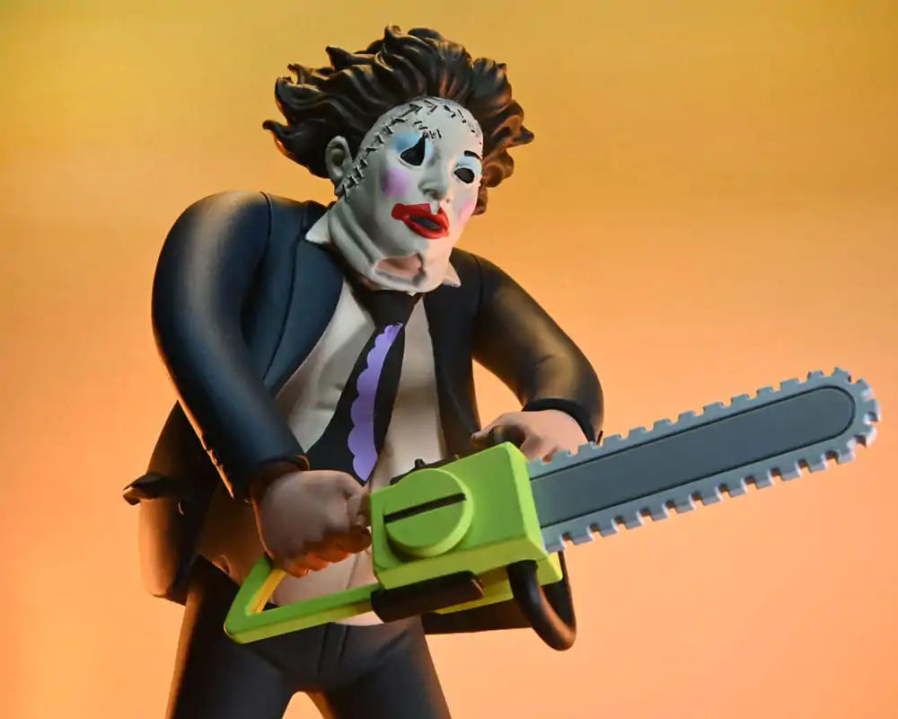 Texas Chainsaw Massacre Toony Terrors Action Figure 50th Anniversary Pretty Woman Leatherface 15 cm product photo