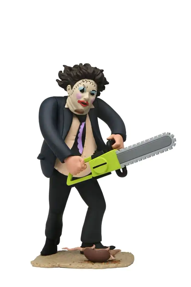 Texas Chainsaw Massacre Toony Terrors Action Figure 50th Anniversary Pretty Woman Leatherface 15 cm product photo