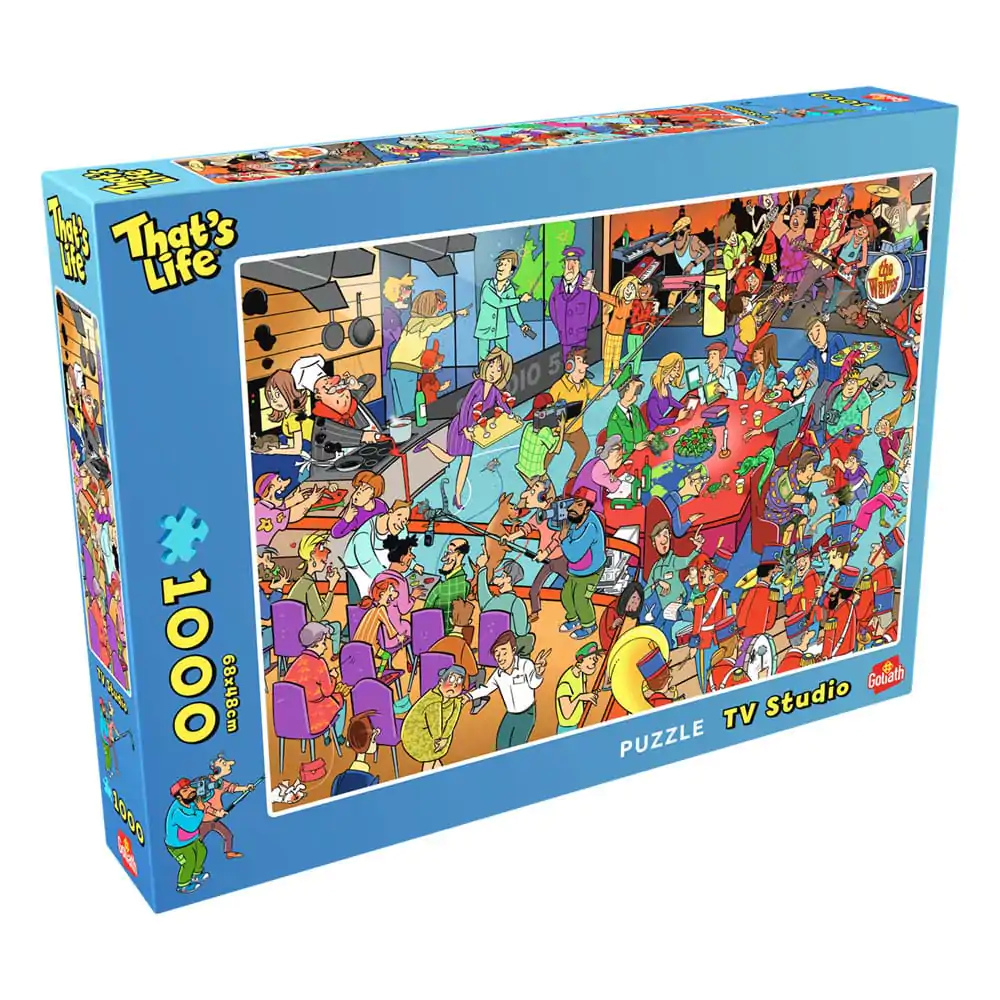 That´s Life Bix Box Puzzle TV Studio (1000 pieces) termékfotó