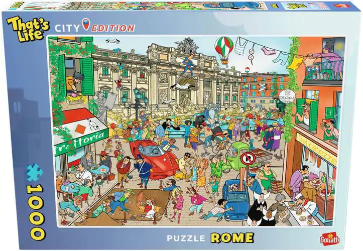 That´s Life City Edition Puzzle Rome (1000 pieces) termékfotó