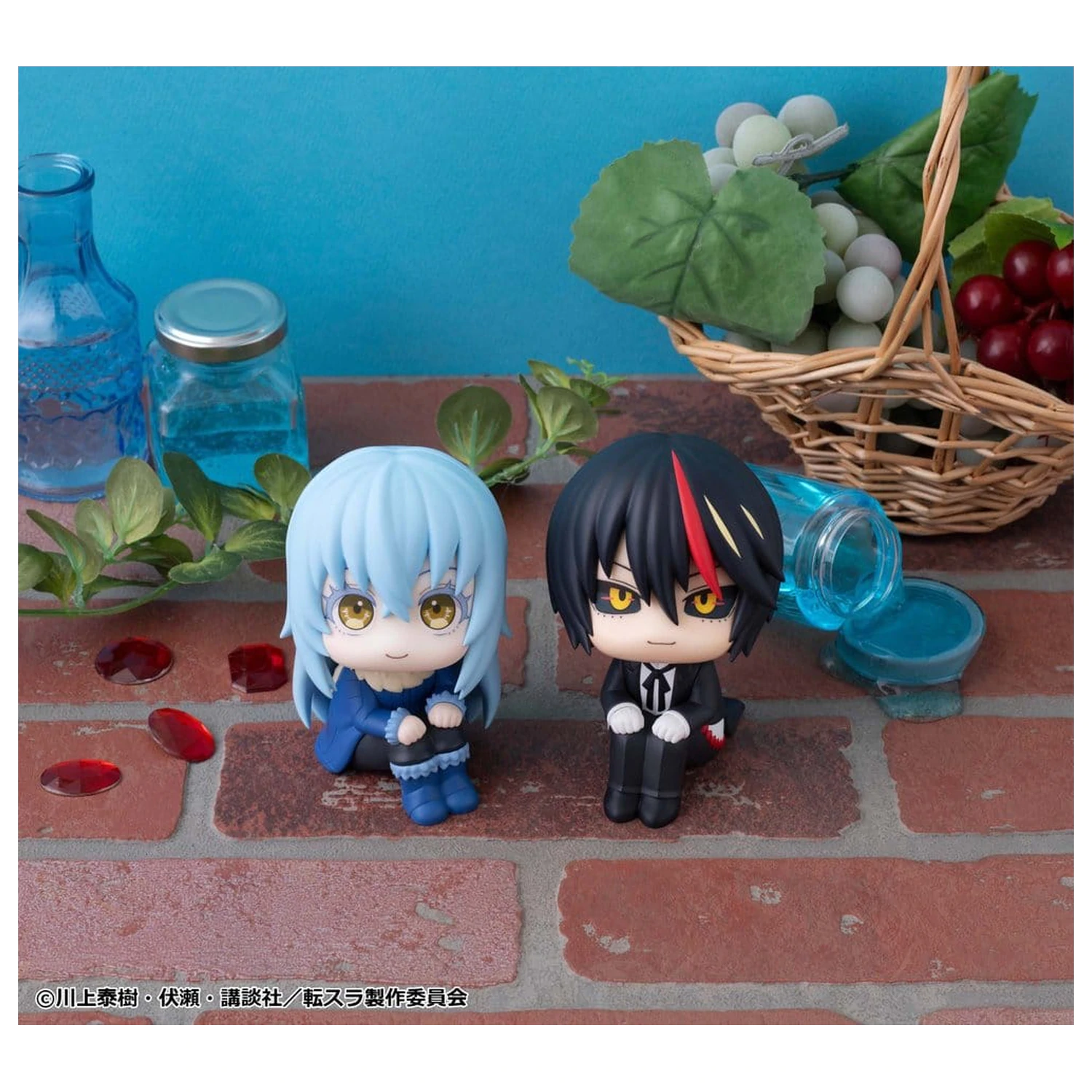 That Time I Got Reincarnated as a Slime Look Up PVC Figures 2-Pack Rimuru Tempest & Diablo (with gift) 11 cm product photo