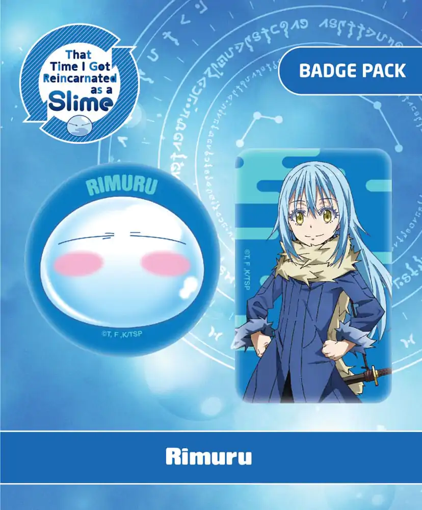 That Time I Got Reincarnated as a Slime Pin Badges 2-Pack Rimuru termékfotó