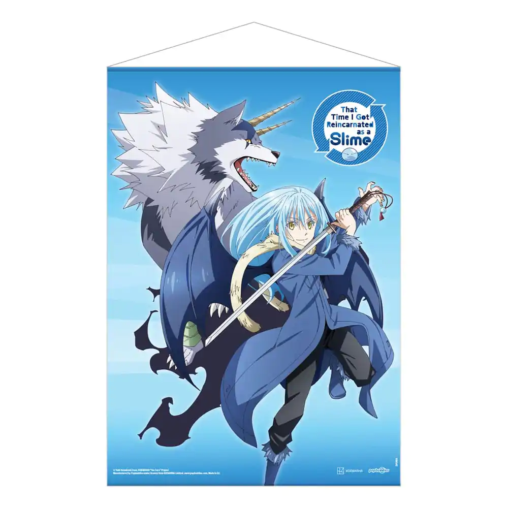 That Time I Got Reincarnated as a Slime Wallscroll Rimuru & Ranga 50 x 70 cm termékfotó