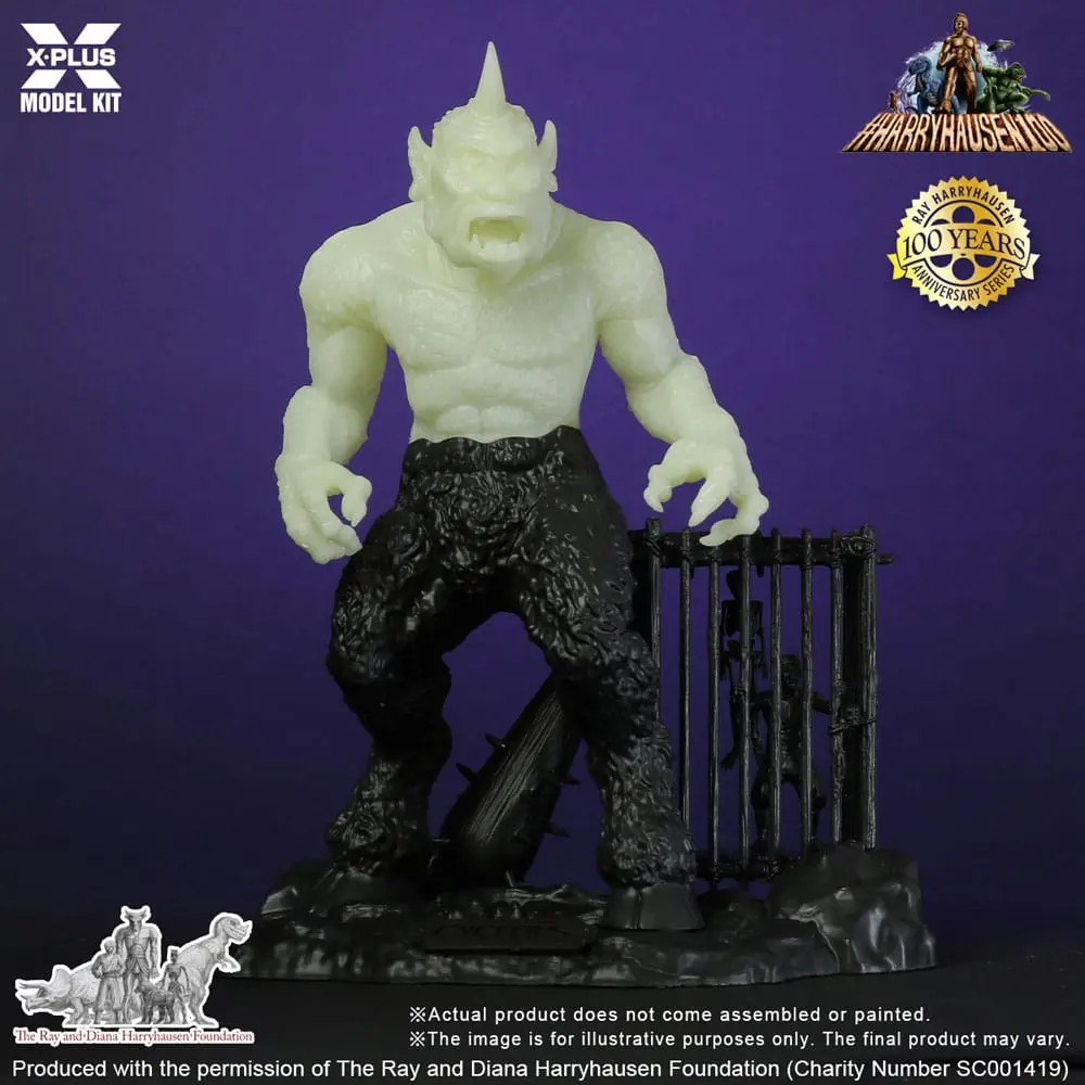 The 7th Voyage of Sinbad Statue 1/35 Ray Harryhausens Cyclops Glow in the Dark Edition 24 cm product photo