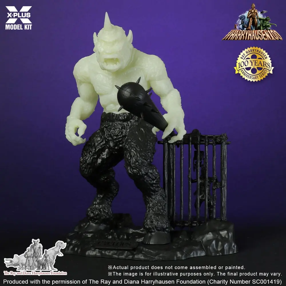 The 7th Voyage of Sinbad Statue 1/35 Ray Harryhausens Cyclops Glow in the Dark Edition 24 cm product photo
