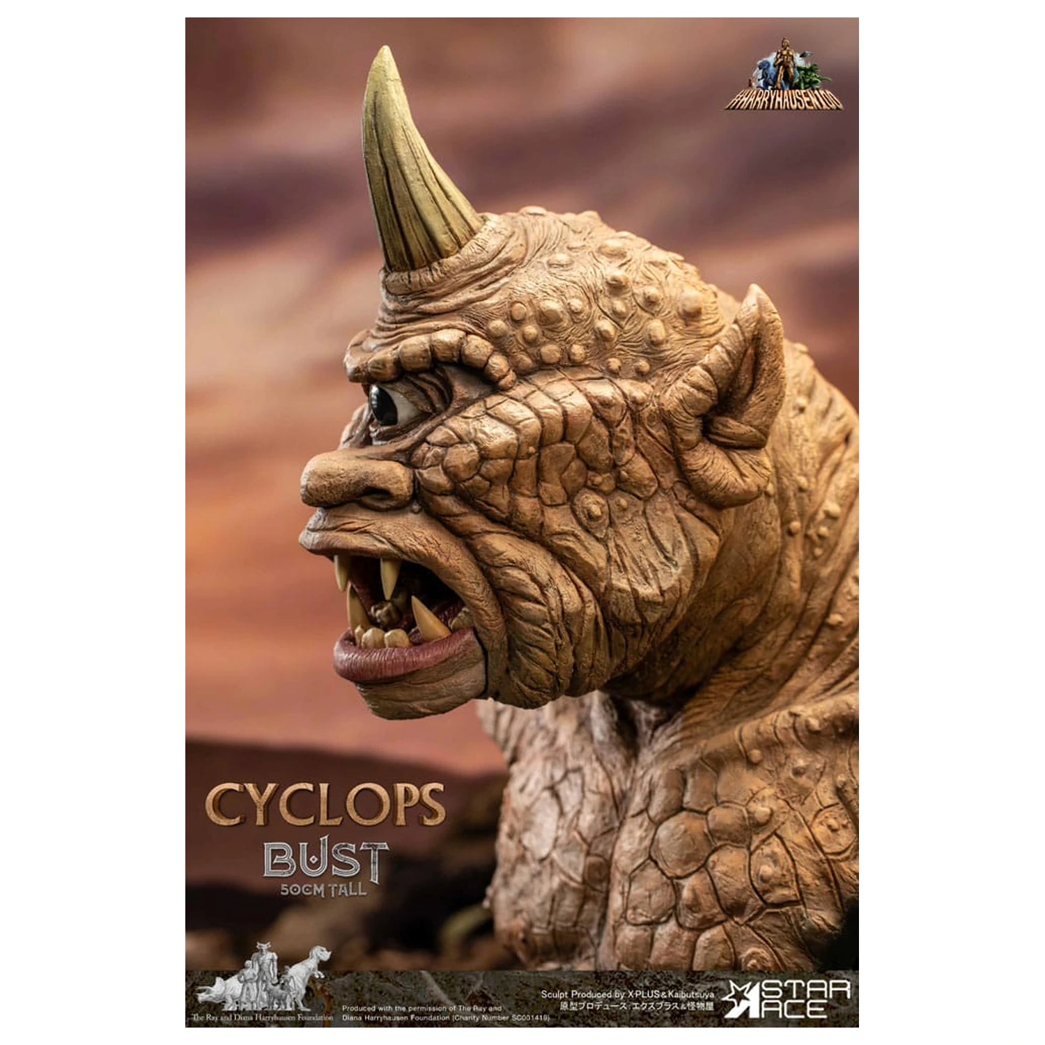 The 7th Voyage of Sinbad Bust Ray Harryhausens Cyclops 50 cm product photo
