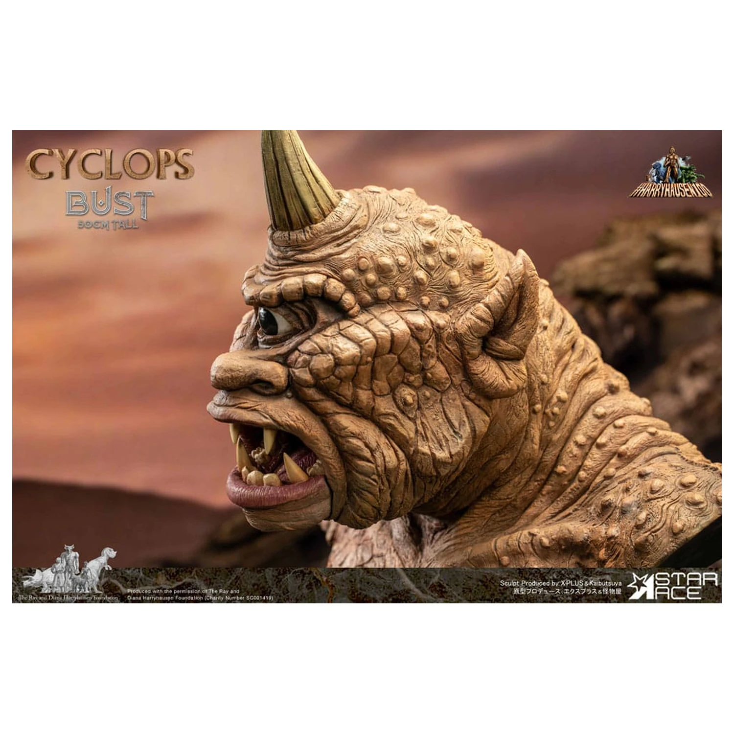 The 7th Voyage of Sinbad Bust Ray Harryhausens Cyclops 50 cm product photo
