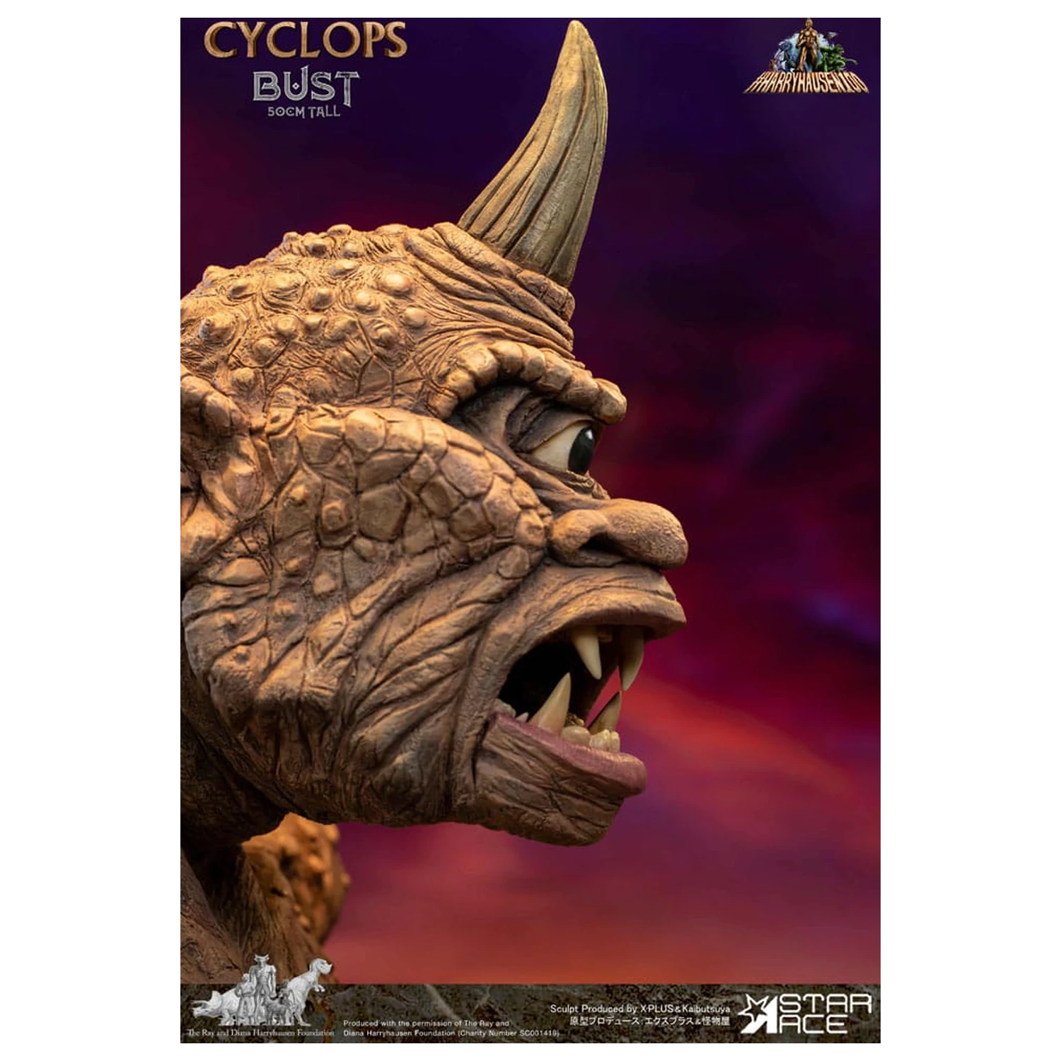 The 7th Voyage of Sinbad Bust Ray Harryhausens Cyclops 50 cm product photo