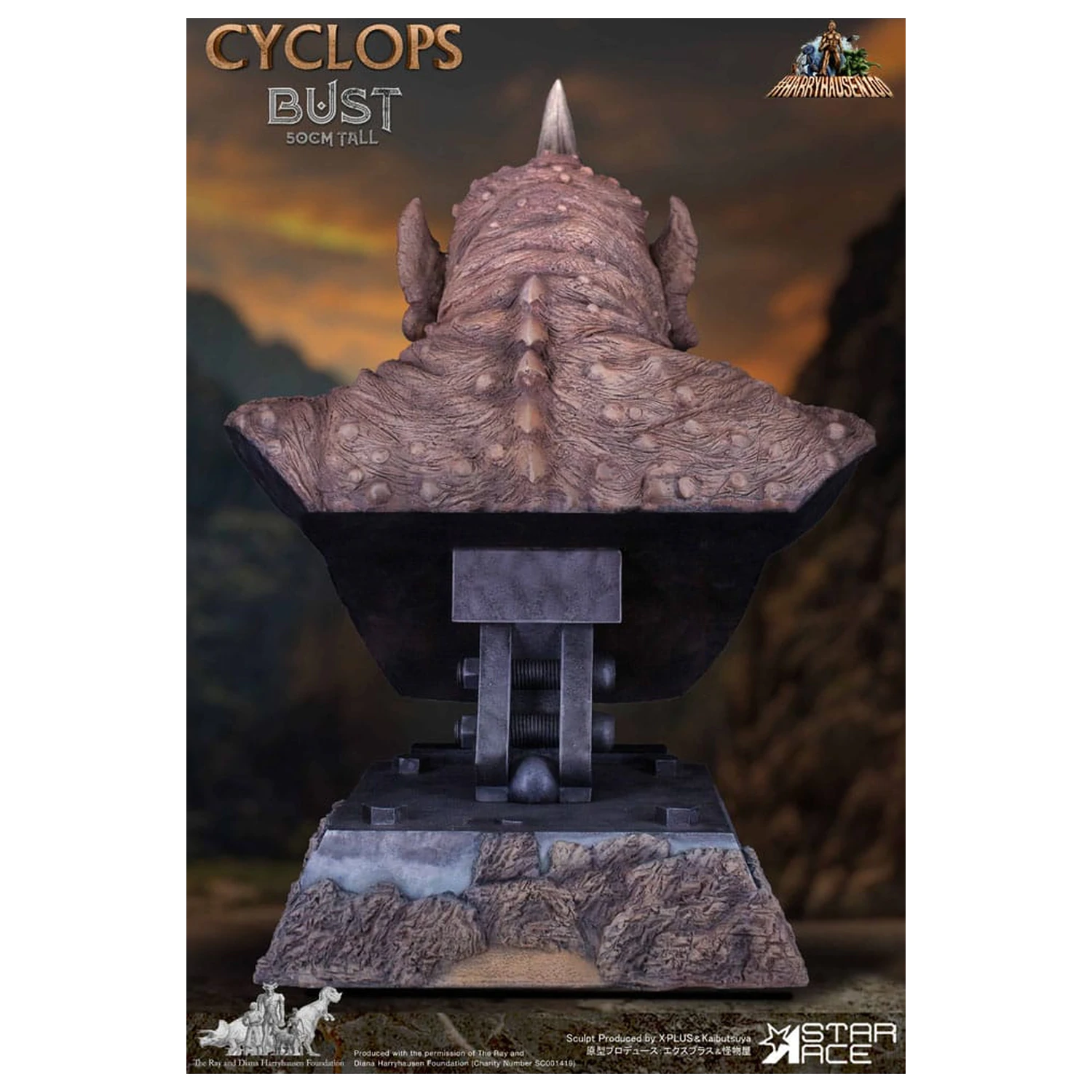 The 7th Voyage of Sinbad Bust Ray Harryhausens Cyclops 50 cm product photo