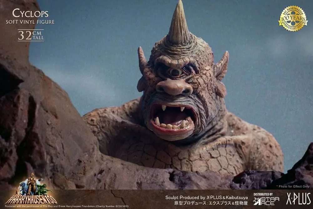 The 7th Voyage of Sinbad Soft Vinyl Statue Ray Harryhausens Cyclops Deluxe Version 32 cm product photo