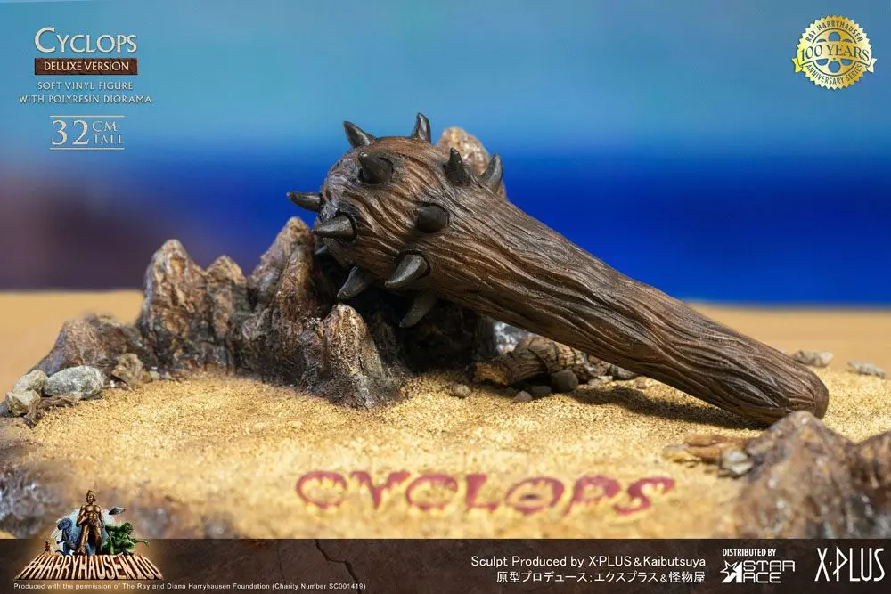 The 7th Voyage of Sinbad Soft Vinyl Statue Ray Harryhausens Cyclops Deluxe Version 32 cm product photo