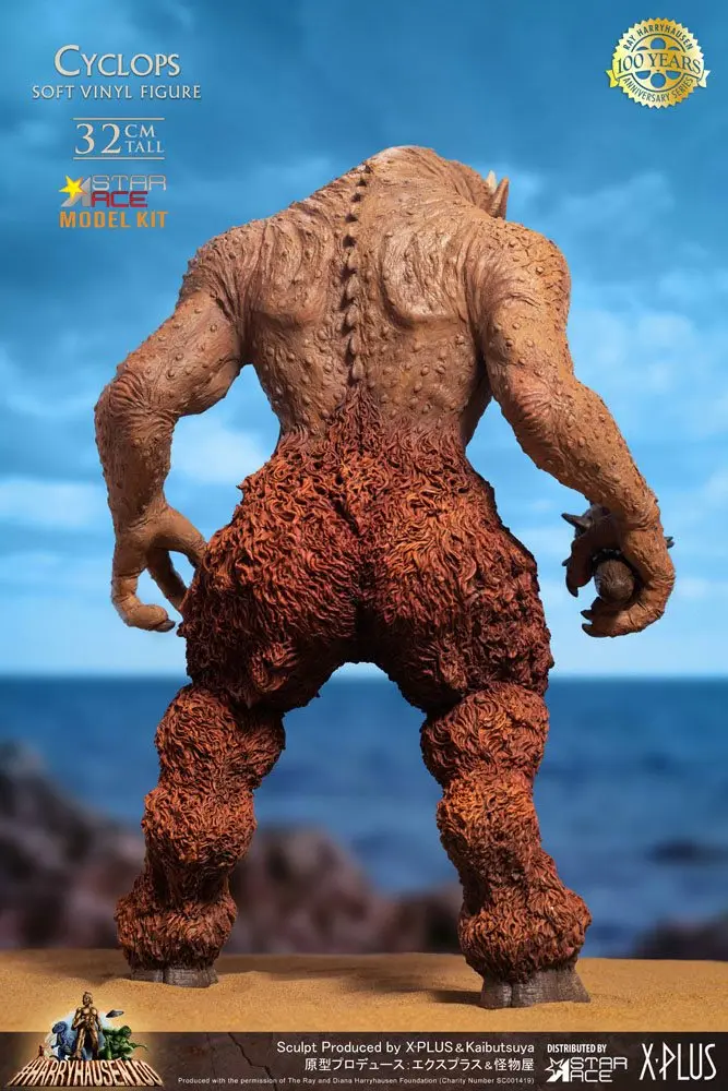 The 7th Voyage of Sinbad Soft Vinyl Model Kit Ray Harryhausens Cyclops 32 cm product photo