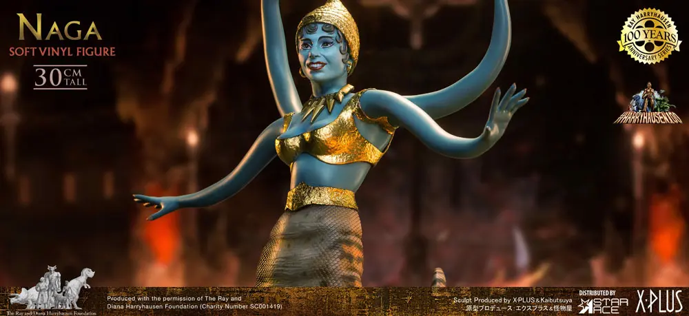 The 7th Voyage of Sinbad Soft Vinyl Statue Ray Harryhausen's Naga (Snake Woman) Deluxe Version 31 cm product photo