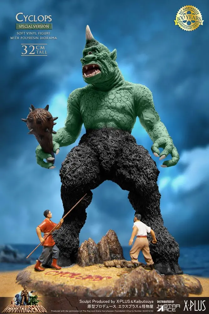 The 7th Voyage of Sinbad Soft Vinyl Statue Ray Harryhausens Cyclops Special Version 32 cm product photo