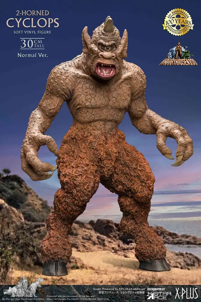 The 7th Voyage of Sinbad Soft Vinyl Statue Ray Harryhausens Horned Cyclops 32 cm product photo