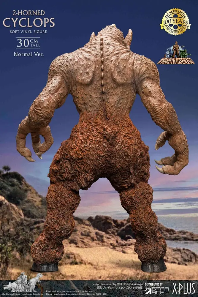 The 7th Voyage of Sinbad Soft Vinyl Statue Ray Harryhausens Horned Cyclops 32 cm product photo