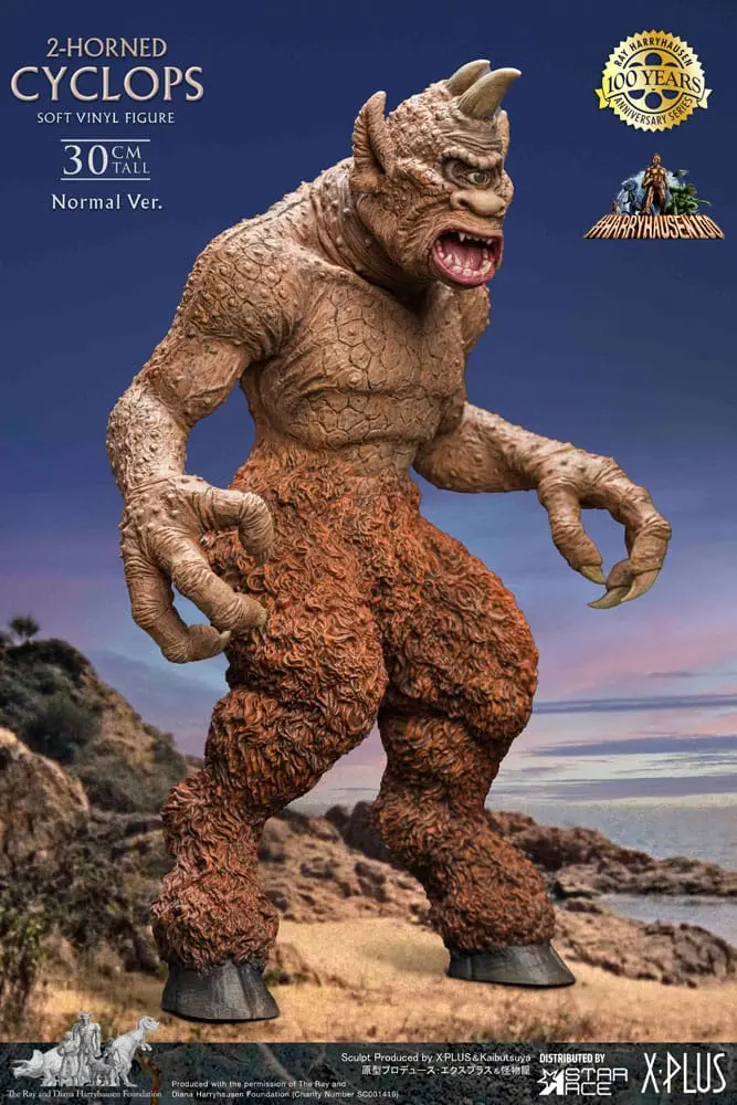 The 7th Voyage of Sinbad Soft Vinyl Statue Ray Harryhausens Horned Cyclops 32 cm product photo