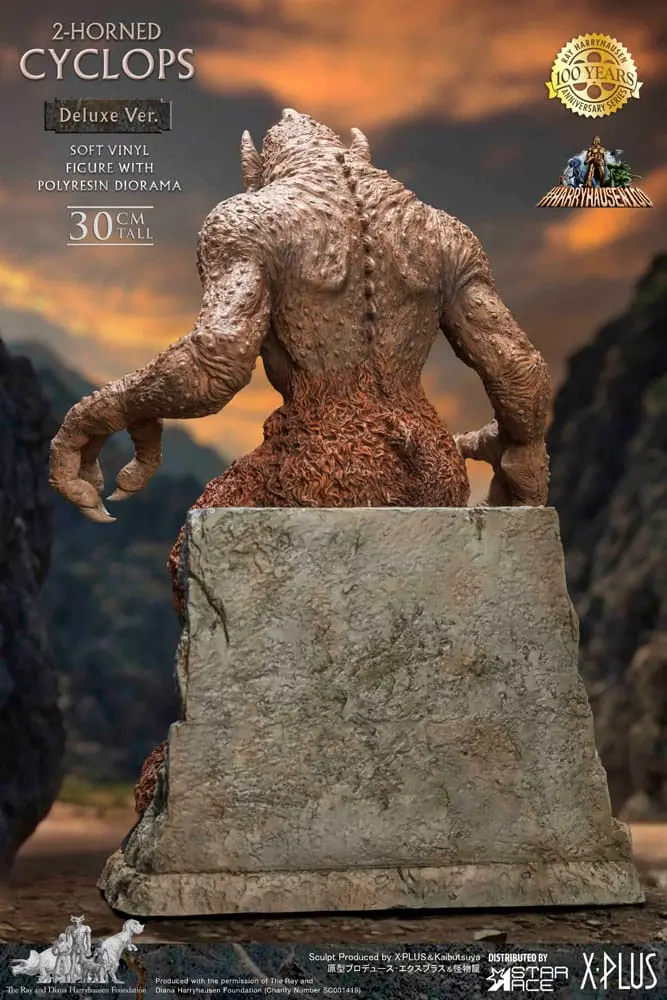 The 7th Voyage of Sinbad Soft Vinyl Statue Ray Harryhausens Horned Cyclops Deluxe Version 32 cm product photo
