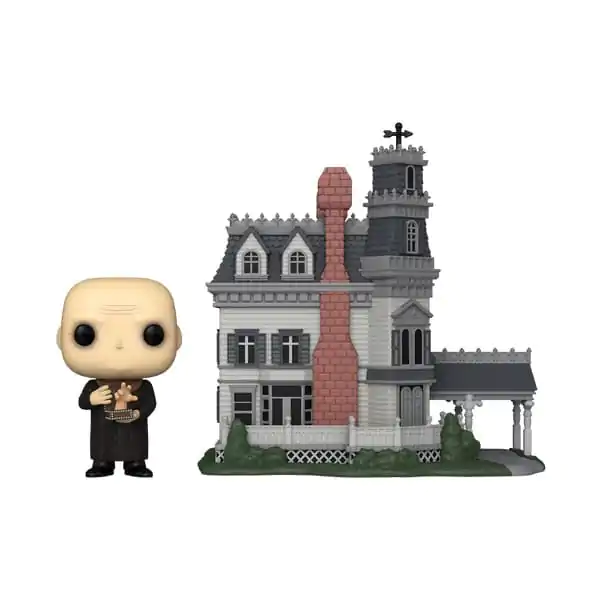 The Addams Family Funko POP! Town Vinyl Figure Addams Home w/Uncle Fester 9 cm termékfotó