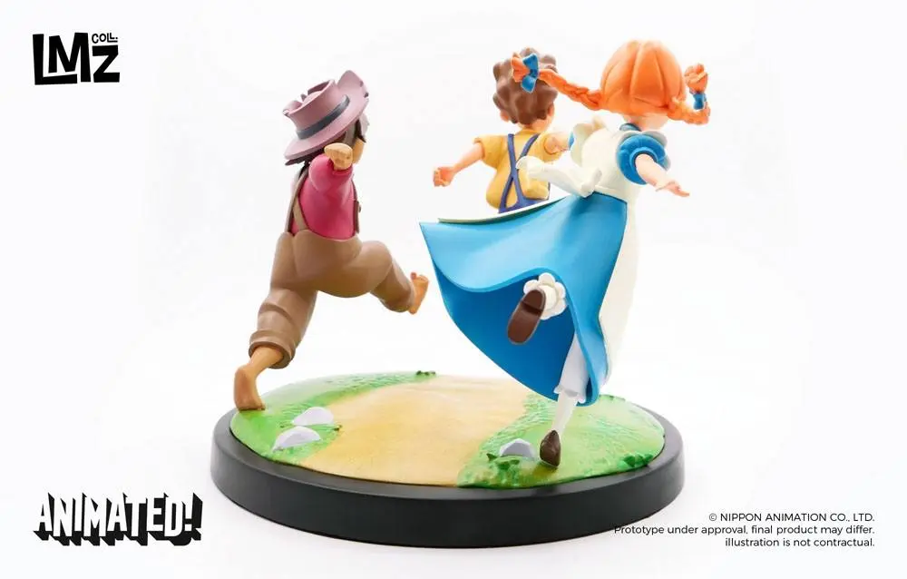 The Adventures of Tom Sawyer Animated! Statue Tom, Huck &amp; Becky 23 cm product photo